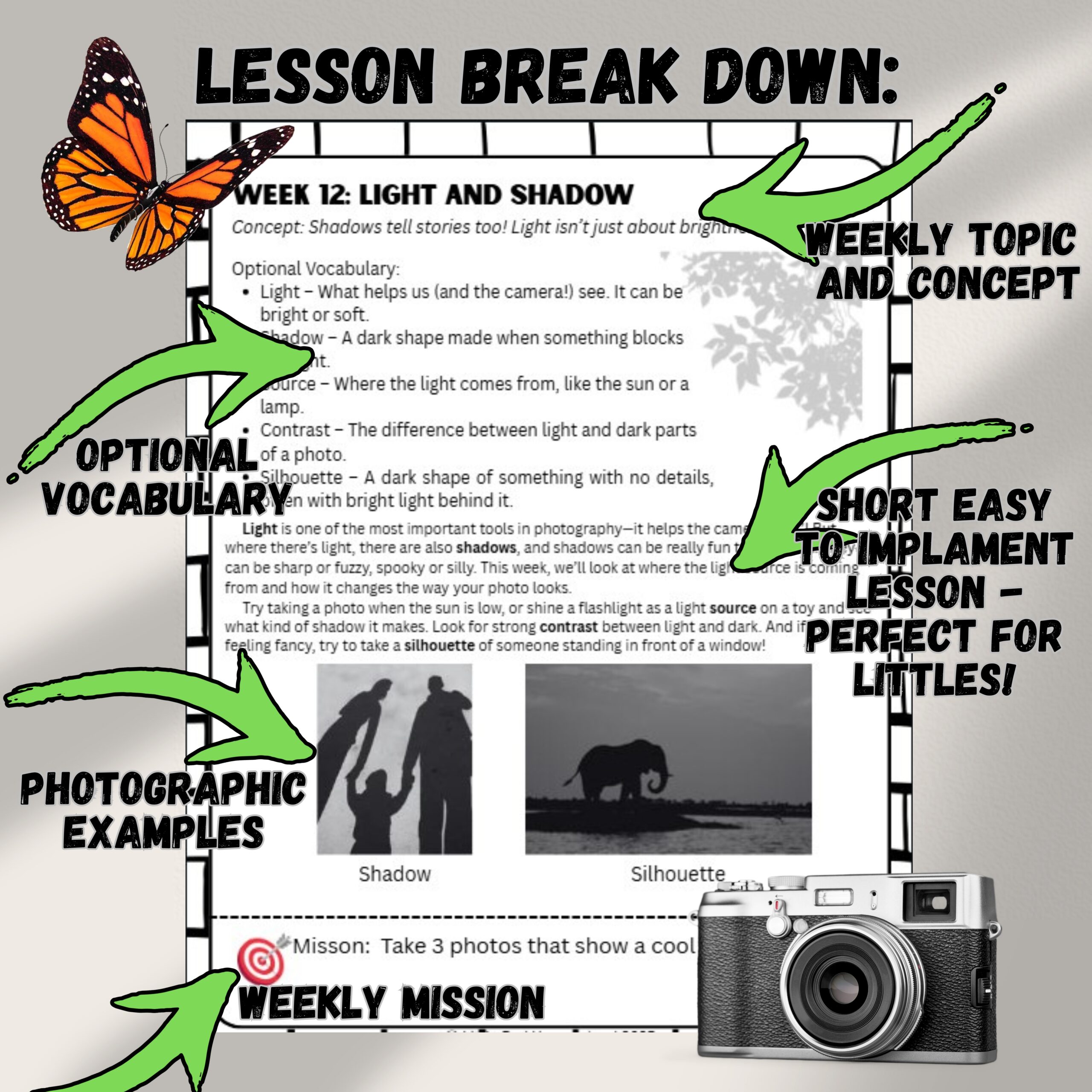 20-Week Photography Unit Study for Kids | Homeschool Photography Curriculum | Elementary Art & Camera Lessons (Ages 5–10) - Image 2